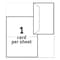 Avery Dennison Greeting Cards, Inkjet, 5-1/2x8-1/2, PK30 8316 - alternate 2